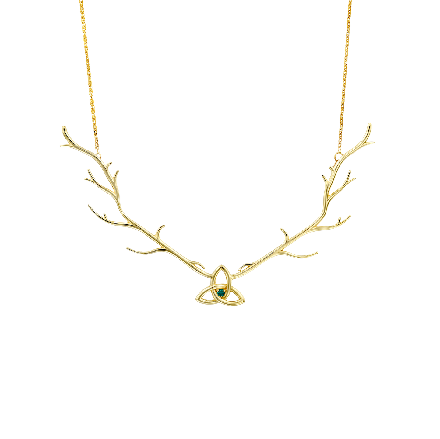 Virtus Necklace Yellow Gold