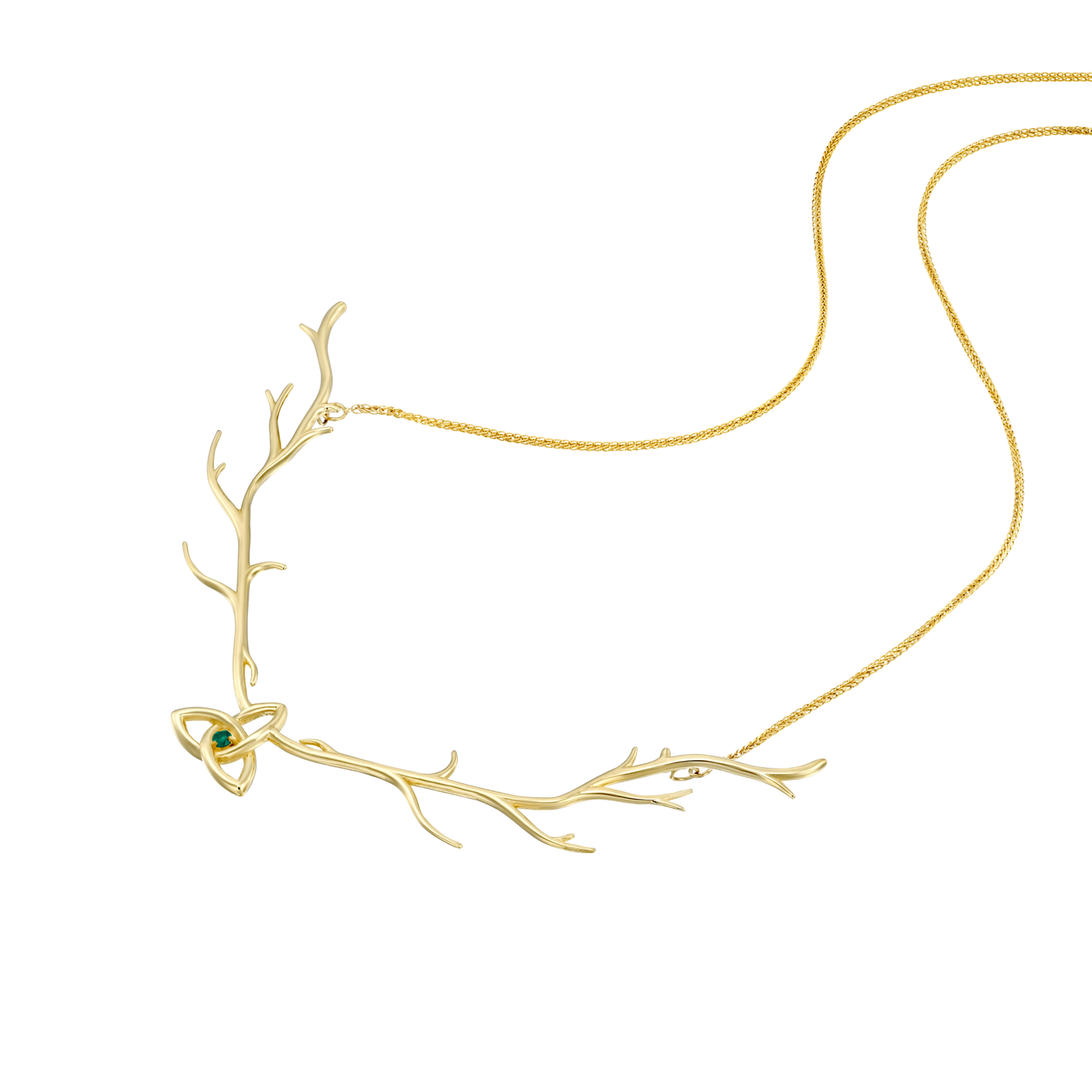 Virtus Necklace Yellow Gold