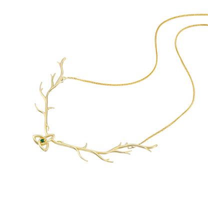 Virtus Necklace Yellow Gold