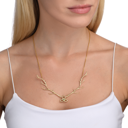 Virtus Necklace Yellow Gold